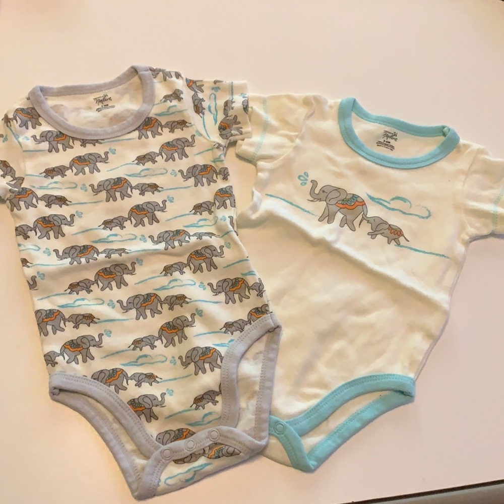 Touched By Nature Organic Cotton Onesies